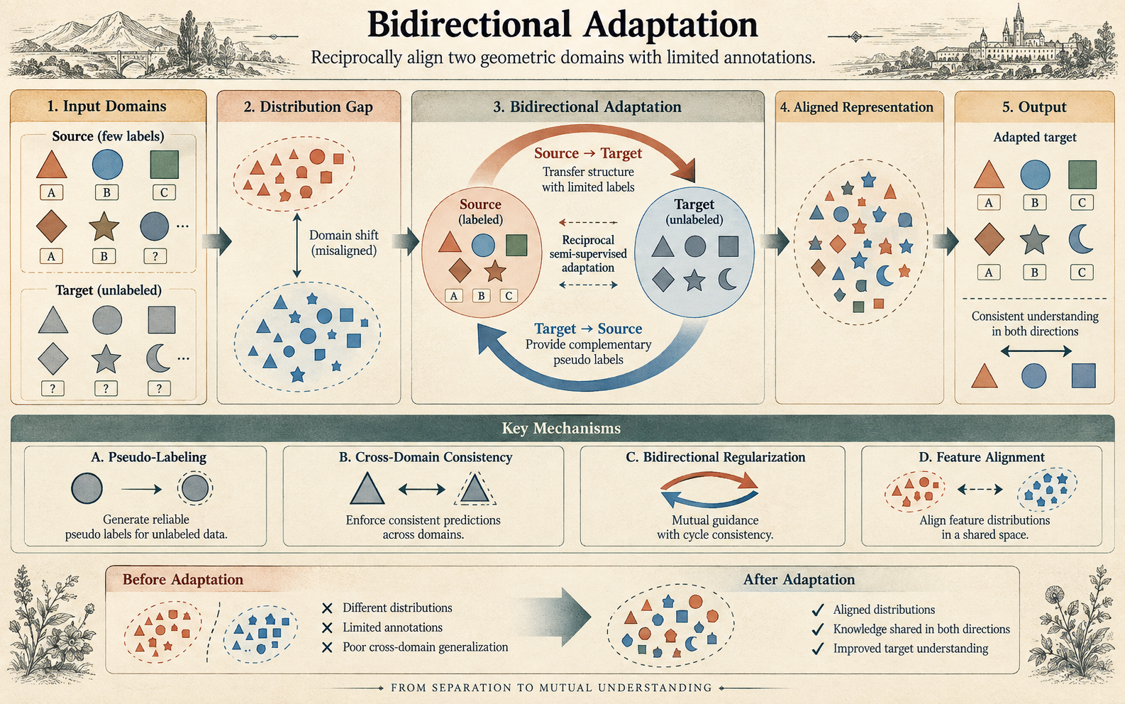 Bidirectional Adaptation for Robust Semi-Supervised Learning with Inconsistent Data Distributions.